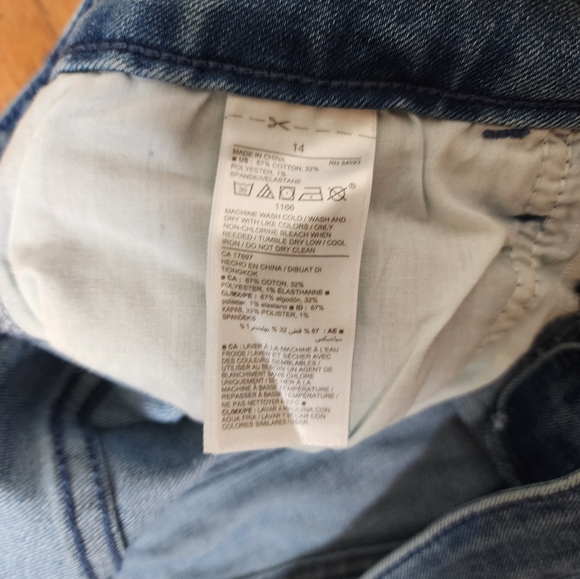 Old navy straight leg jeans size 14 - Picture 3 of 10